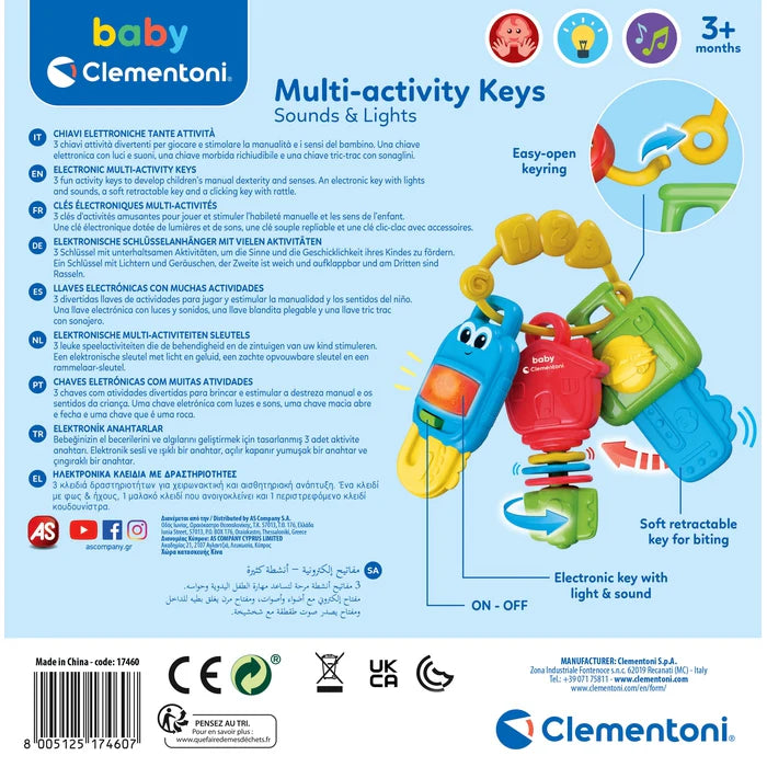 Clementoni Multi-Activity Keys