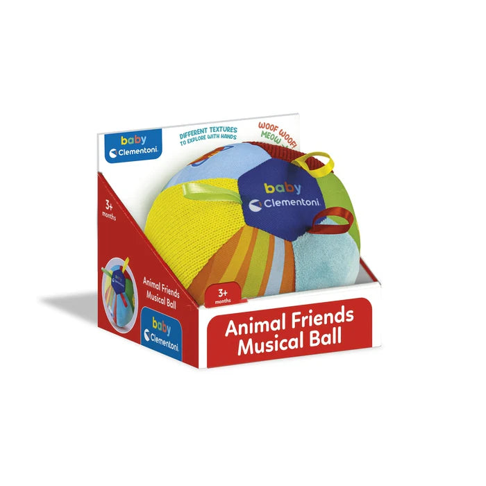 Clementoni Animal Friends Musical Ball