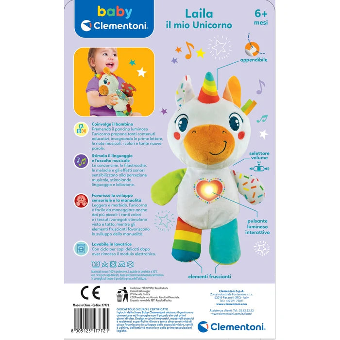 Clementoni Laila il Mio Unicorno
