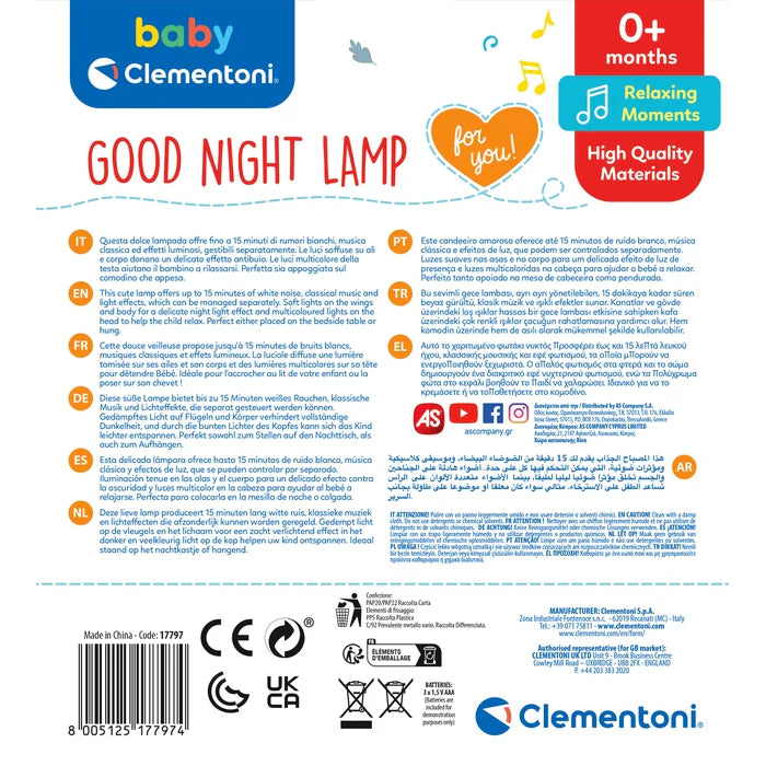 Clementoni Good Night Lamp