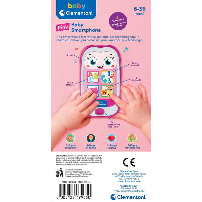 Clementoni Baby Smartphone Pink