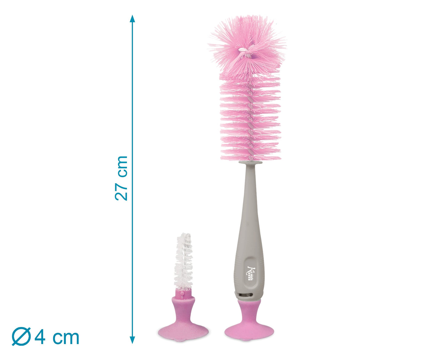 Scovolino Biberon KioKids Rosa