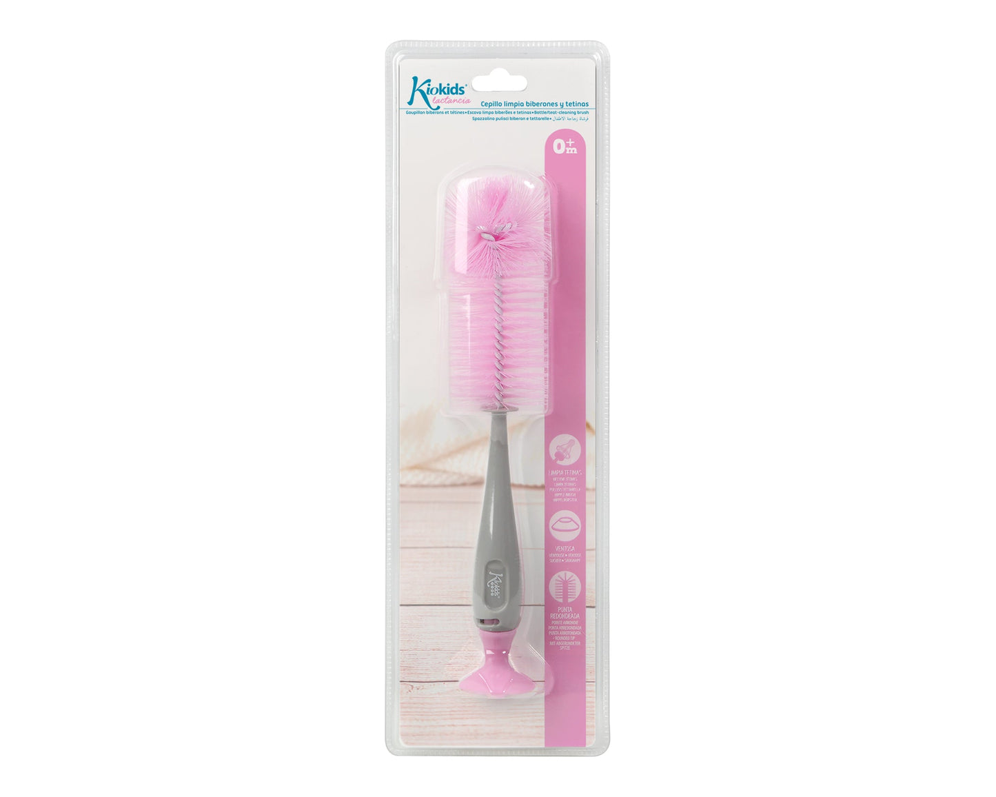Scovolino Biberon KioKids Rosa