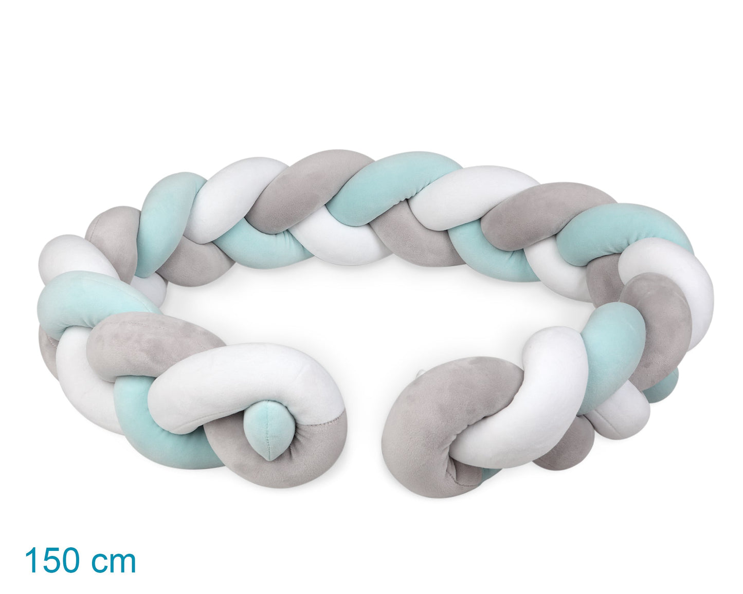 Treccia Paracolpi KioKids 1.50M Azzurra/Grigia