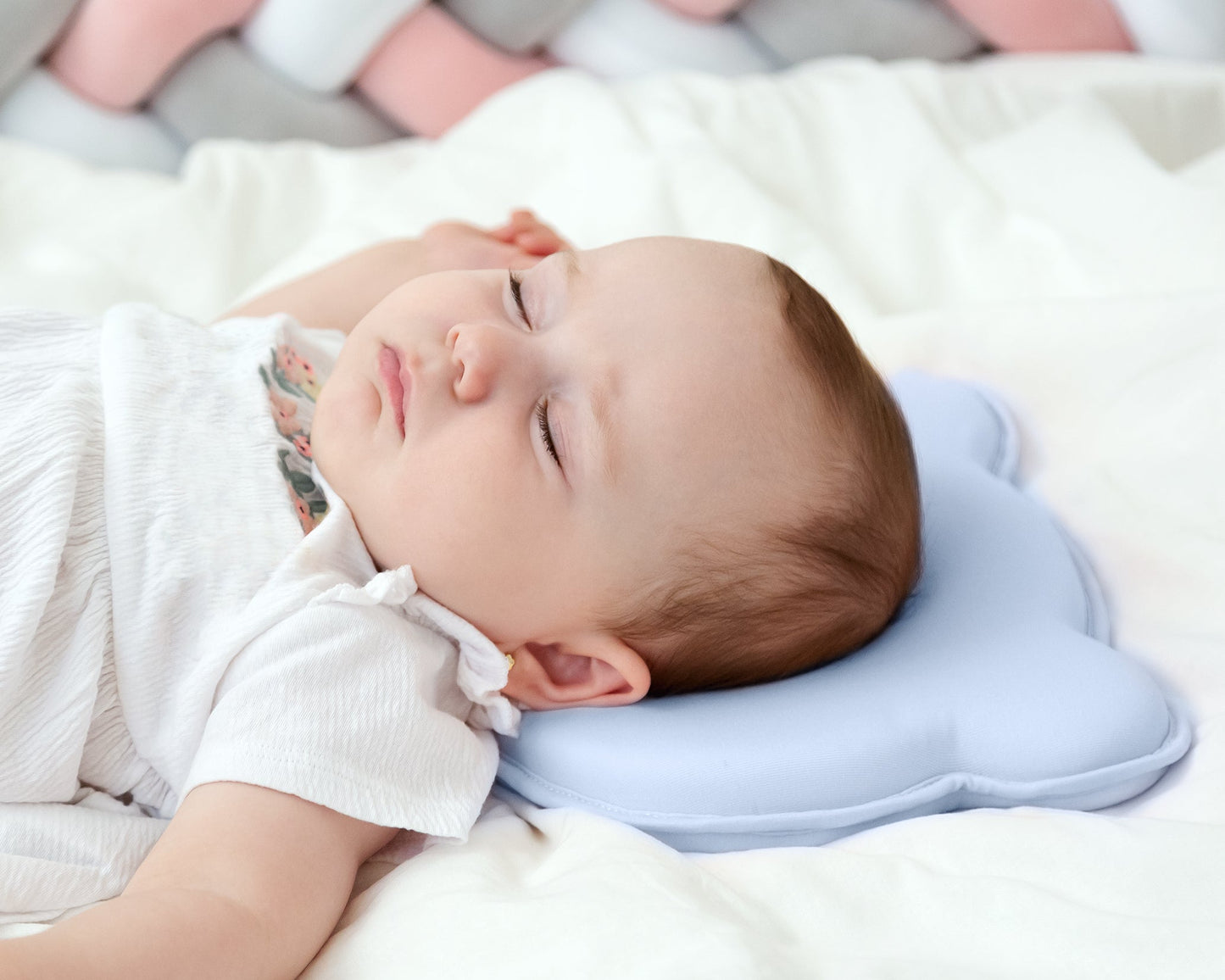 Cuscino Ergonomico KioKids azzurro
