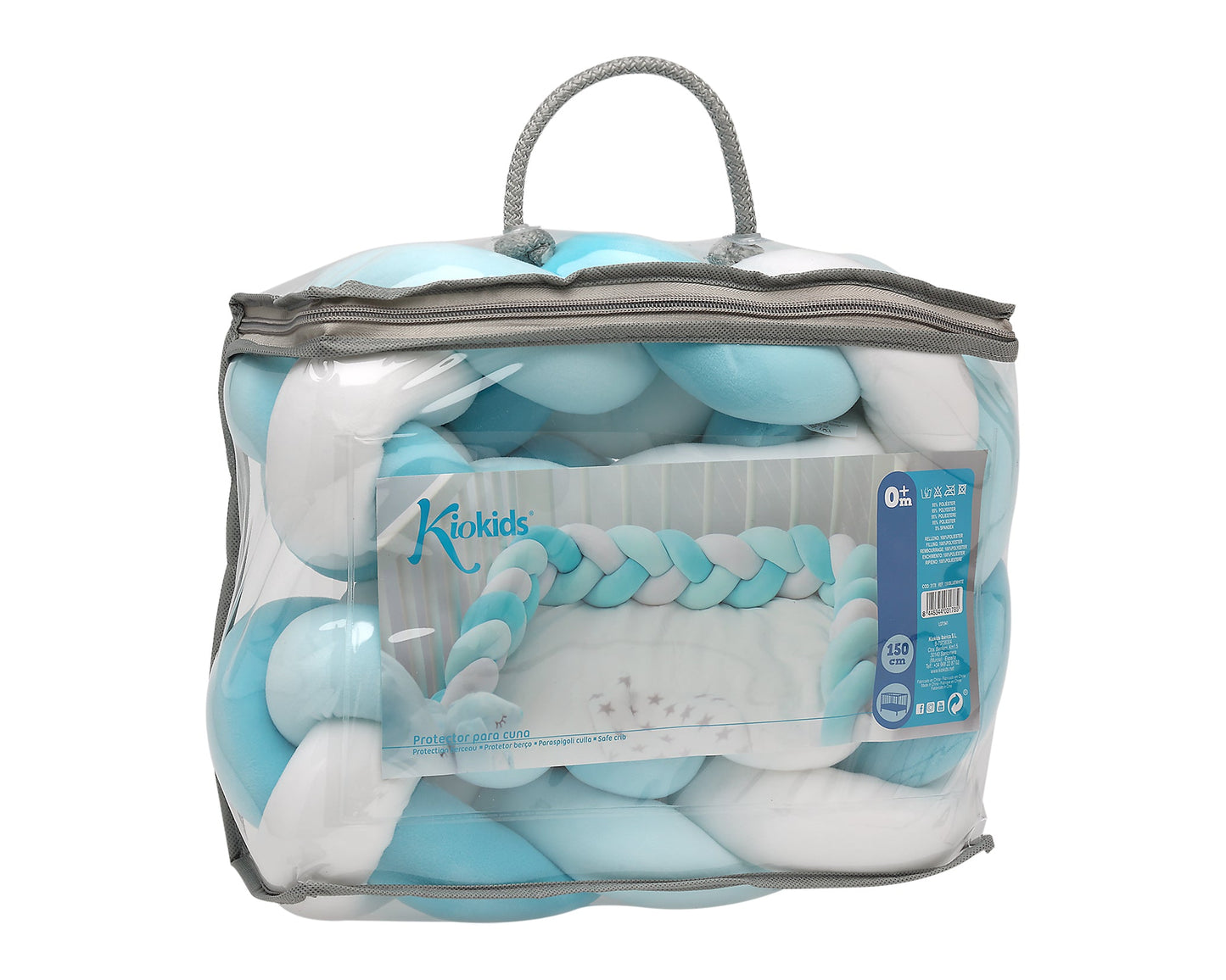 Treccia Paracolpi KioKids 1.50M Azzurra