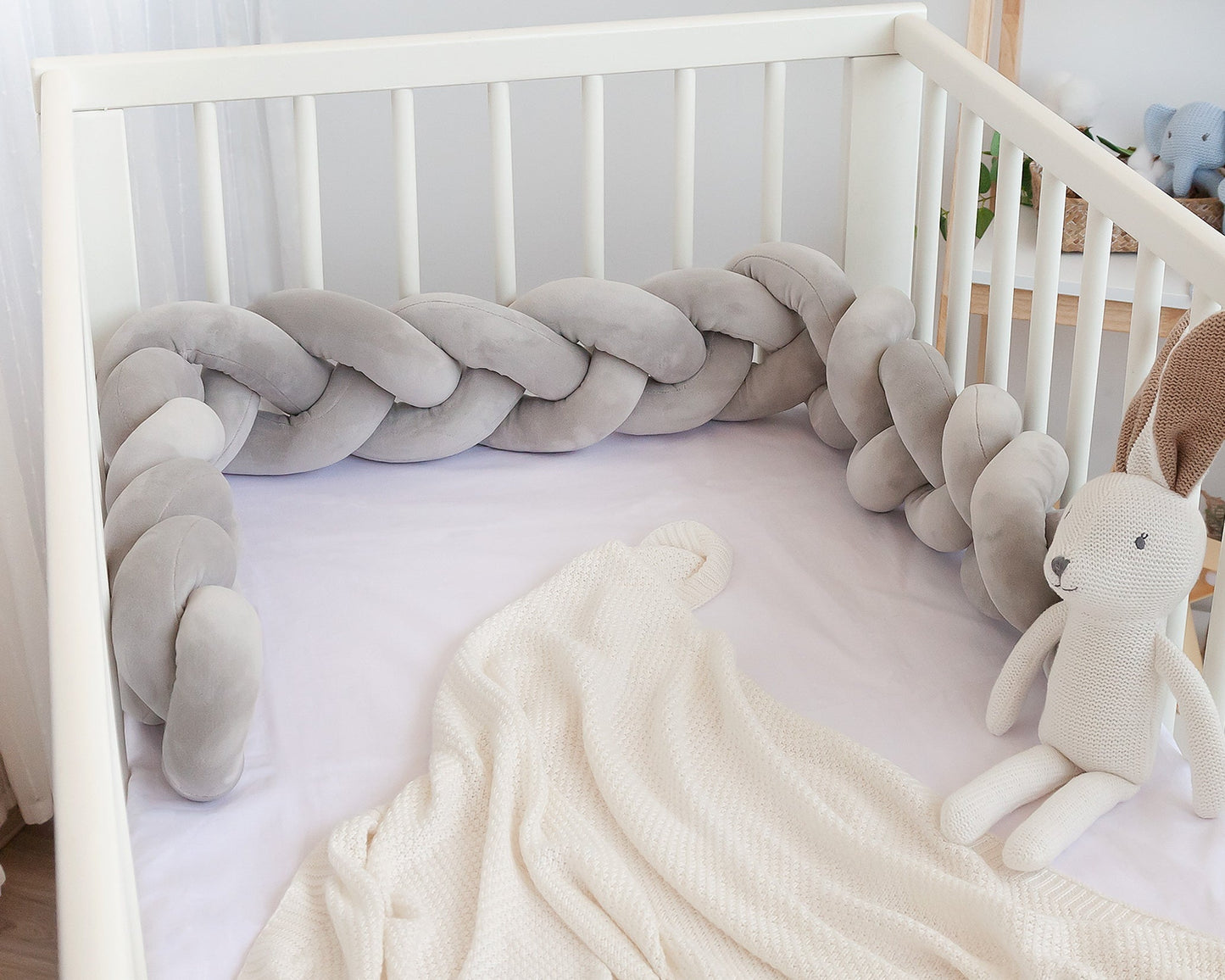 Treccia Paracolpi KioKids 1.50M Grigia