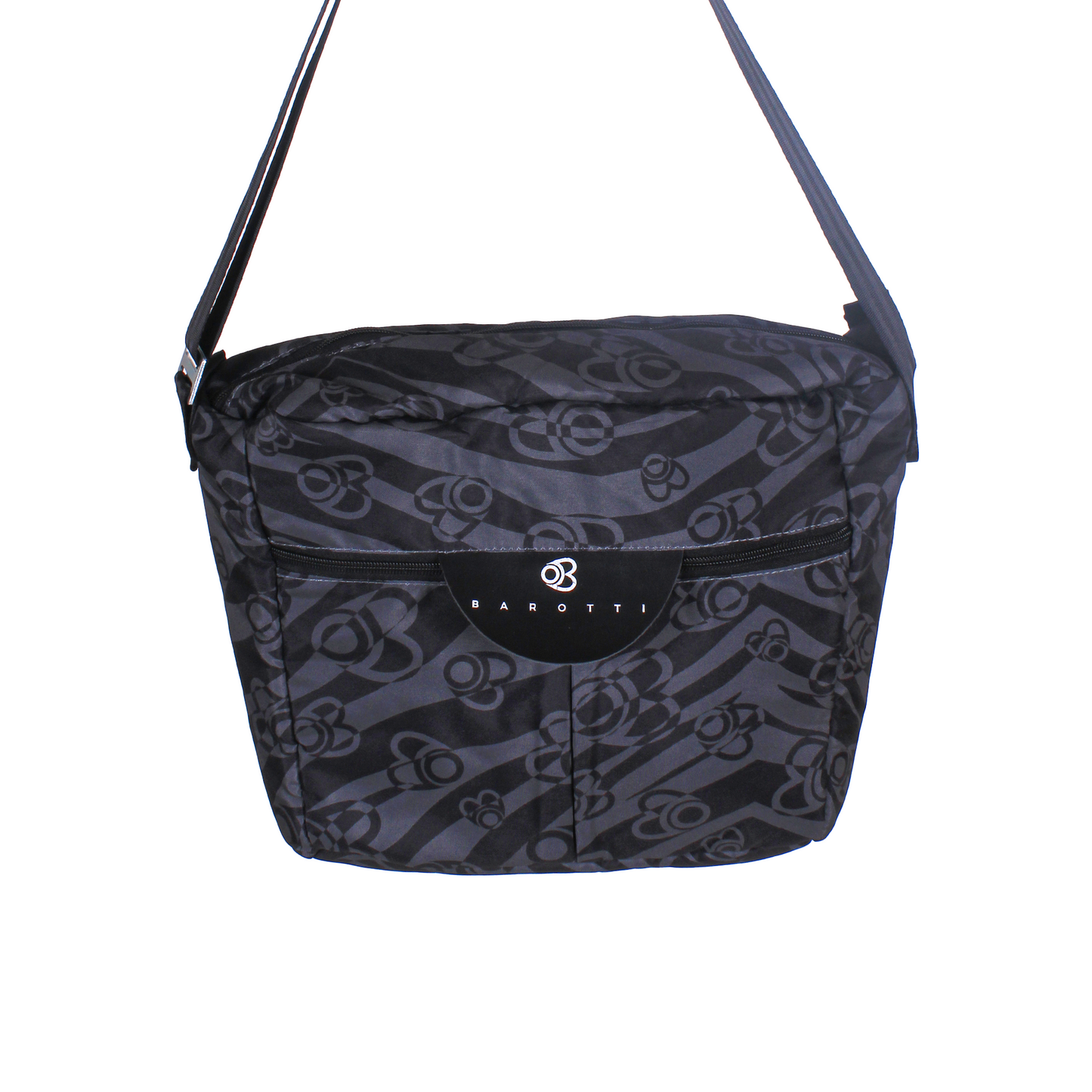 Passeggino Leggero Barotti Zoom con Borsa e Materassino Relax Black/Grey