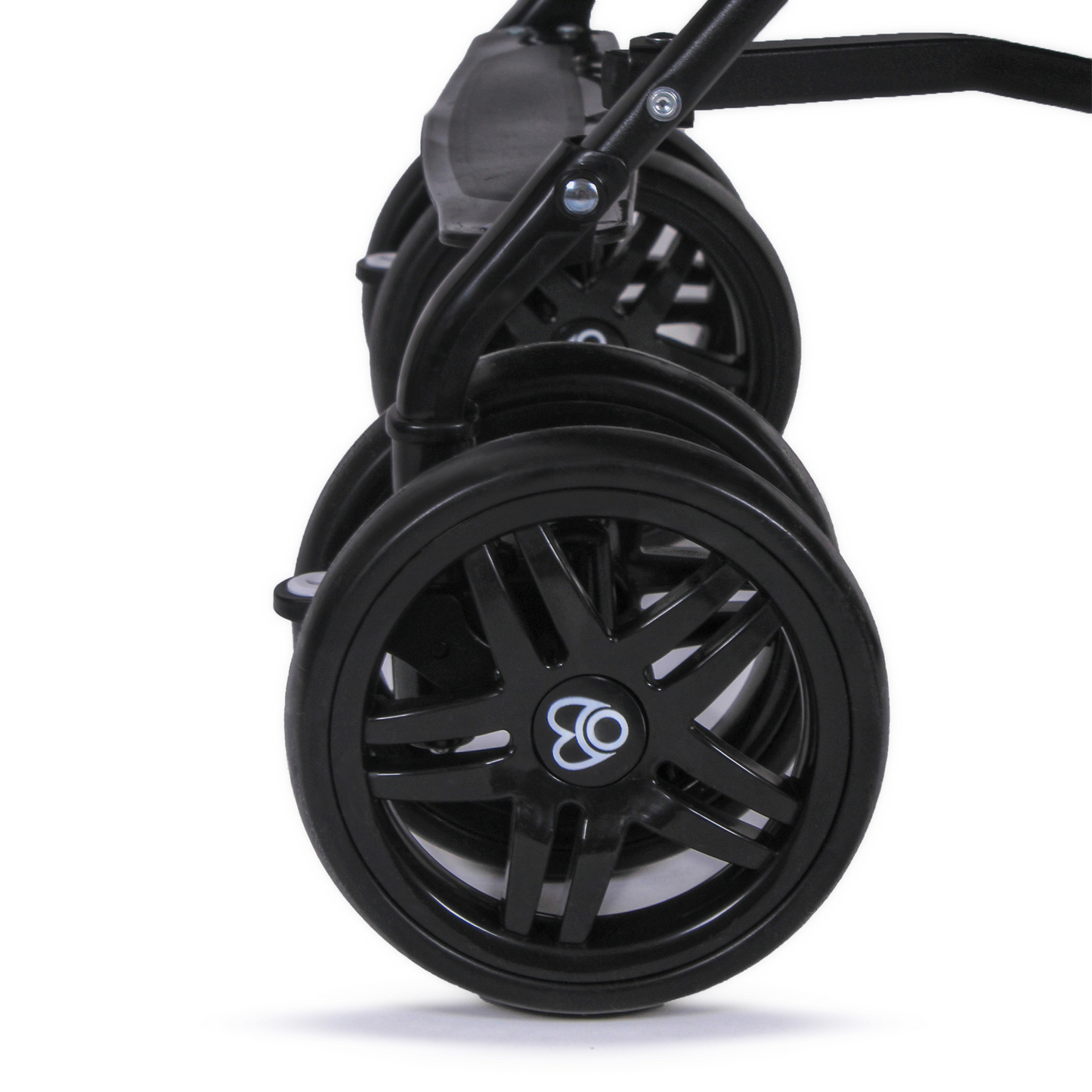 Passeggino Leggero Barotti Zoom con Borsa e Materassino Relax Black/White