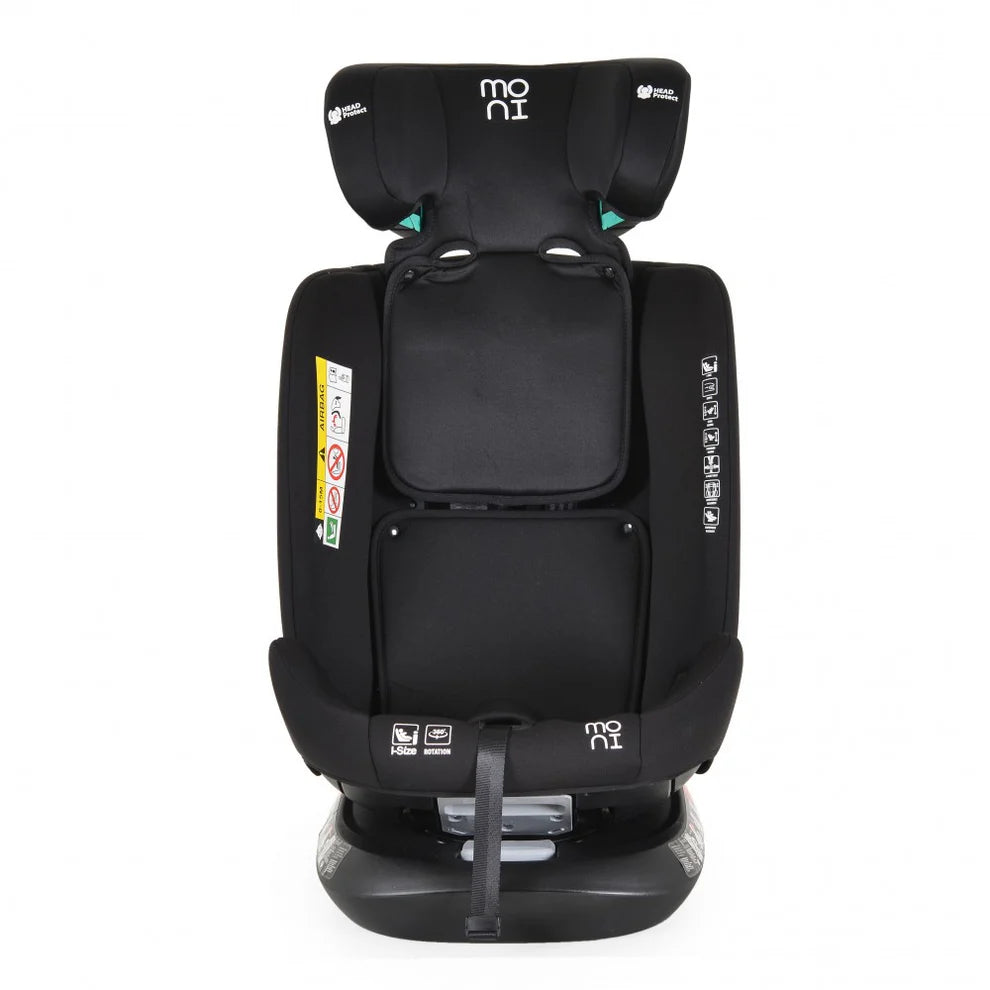 Seggiolino Auto Moni Serengeti I-Size 40-150cm Nero