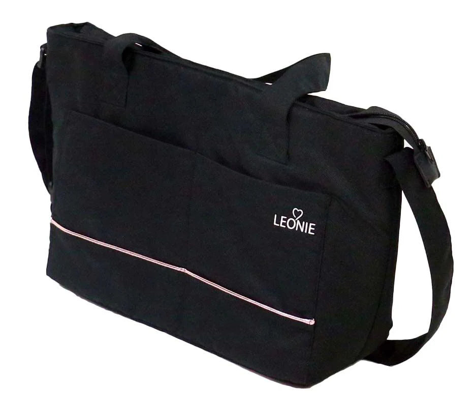 Passeggino Leggero Leonie Samba Chiusura Automatica Completo di Borsa Omologato 0/22kg Vari Colori NERO