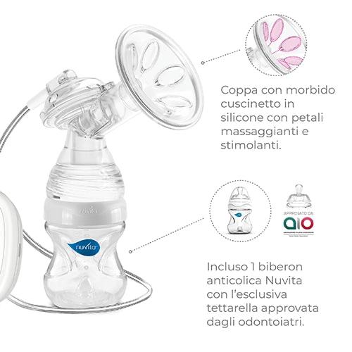 Tiralatte Elettrica Nuvita Materna Go