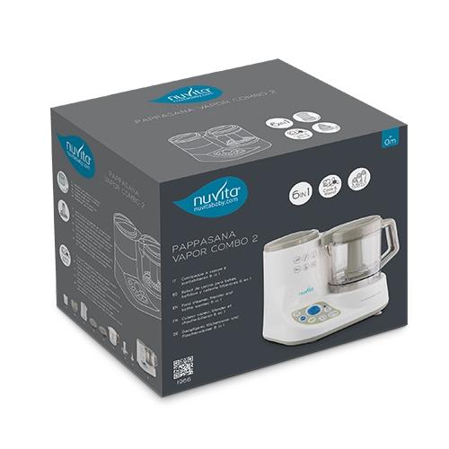 Cuocipappa e Scaldabiberon Nuvita Pappasana Vapor Combo 2