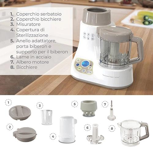 Cuocipappa e Scaldabiberon Nuvita Pappasana Vapor Combo 2