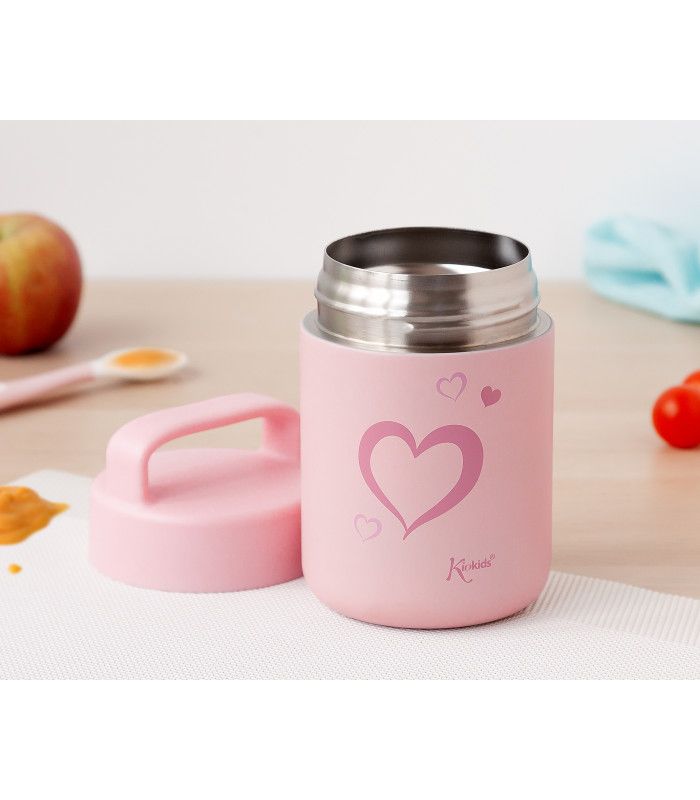 Thermos Pappa KioKids 350ML Caldo/Freddo Rosa