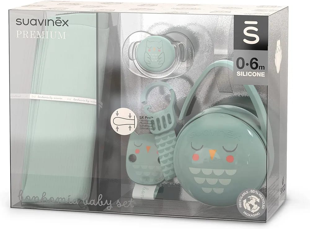 Set Nascita Suavinex Premium Verde