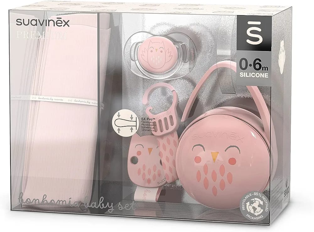 Set Nascita Suavinex Premium Rosa