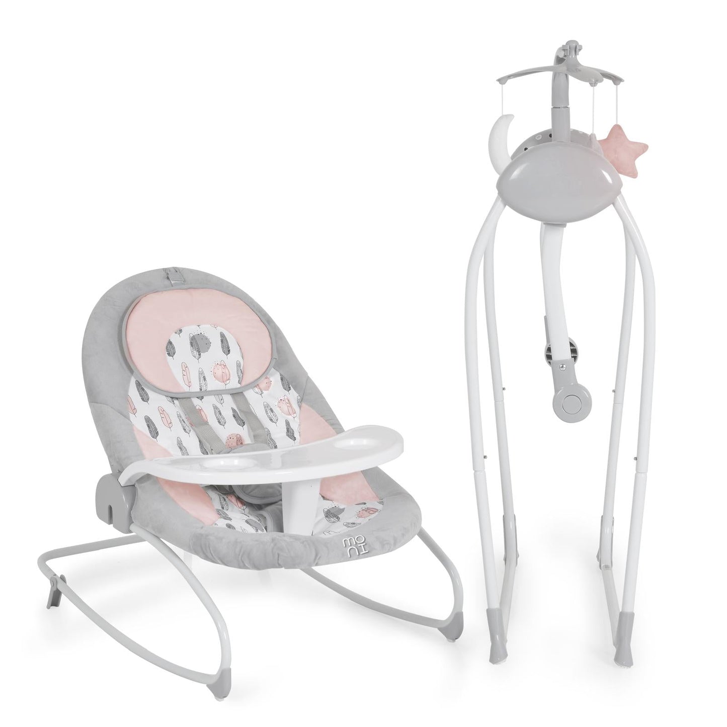 Altalena Moni Swing Rhea Rosa/Grigio
