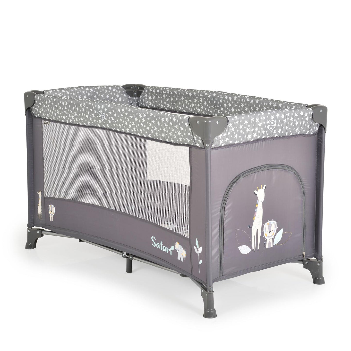 Culla da campeggio Cangaroo Safari graphite