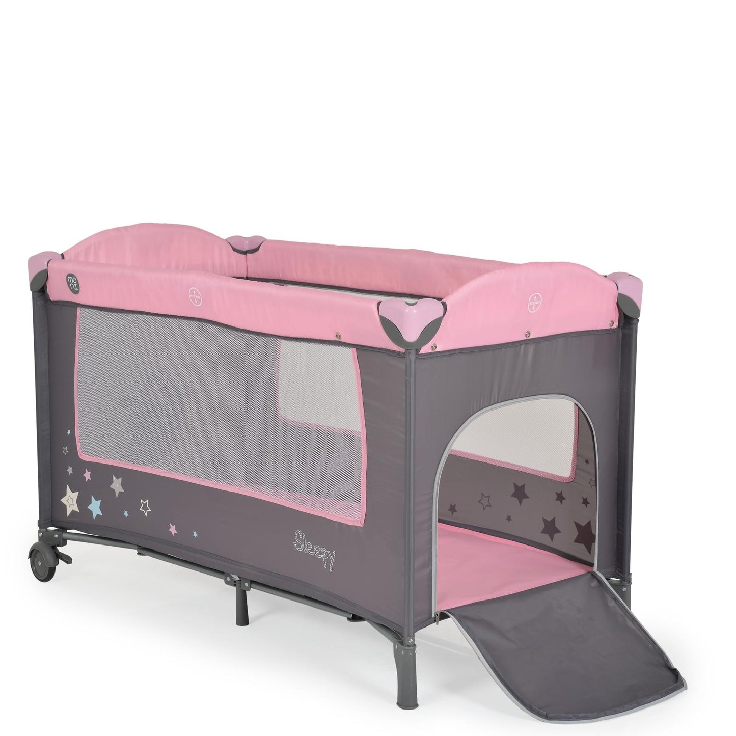 Culla Cangaroo Sleepy rosa con fasciatoio