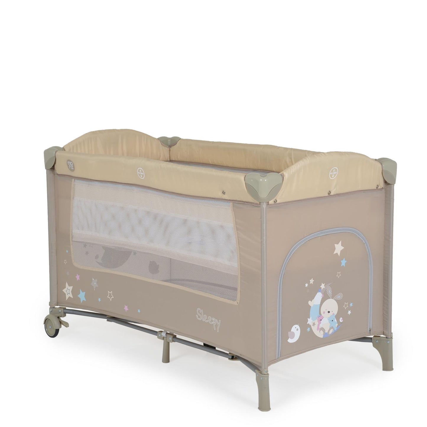 Culla Cangaroo Sleepy beige con fasciatoio
