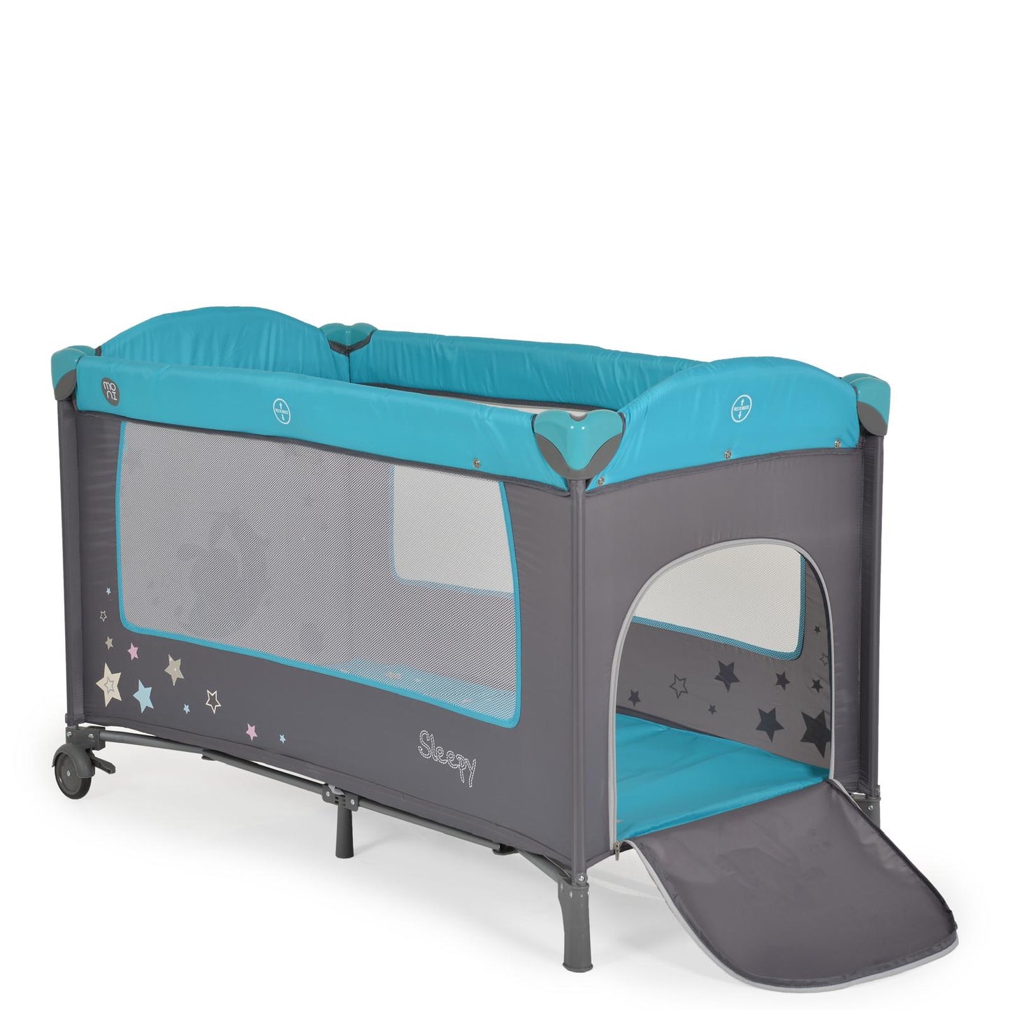 Culla Cangaroo Sleepy turchese con fasciatoio