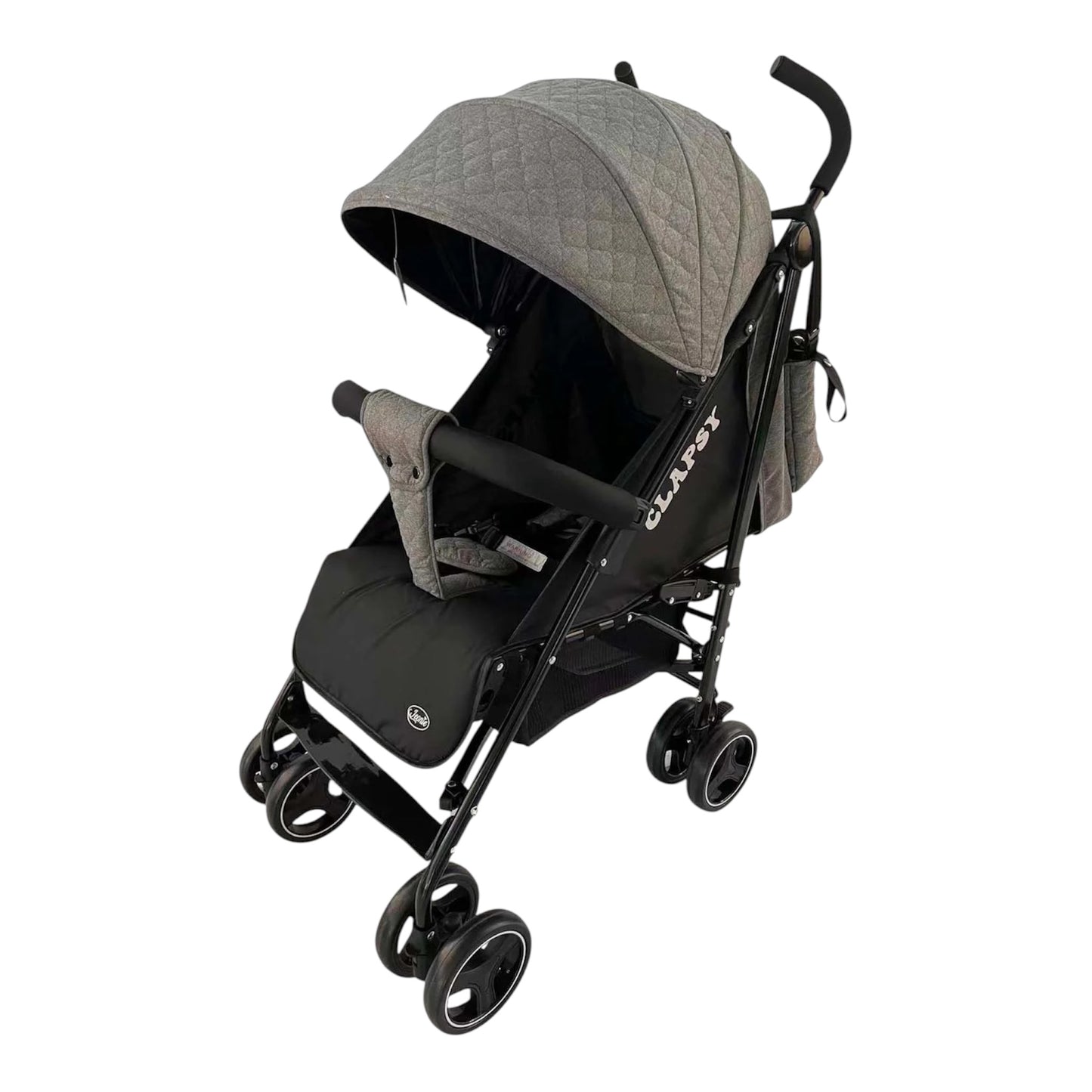 Passeggino Leggero Leonie Clapsy con Borsa e Coprigambe Misty Grey 0/18Kg