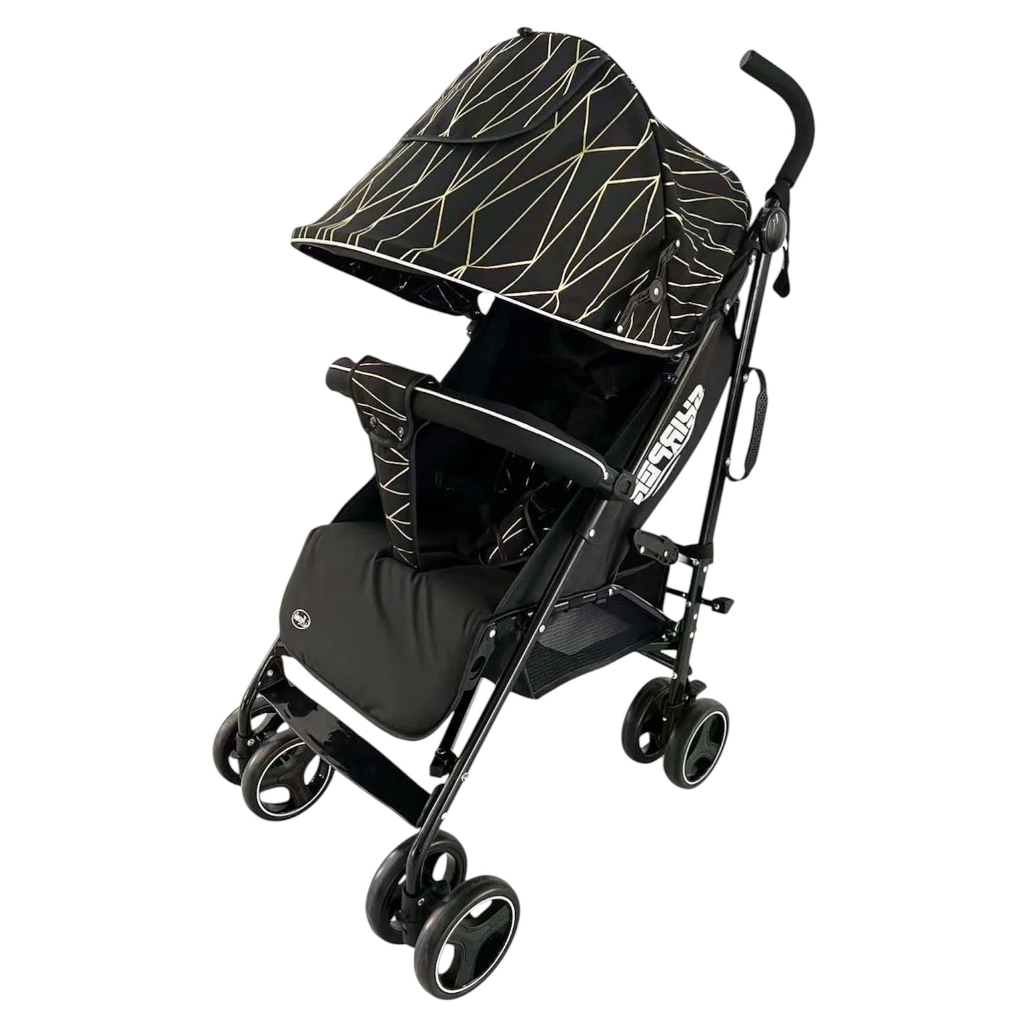 Passeggino Leggero Leonie Skipper Black Gold con Borsa 0/18Kg