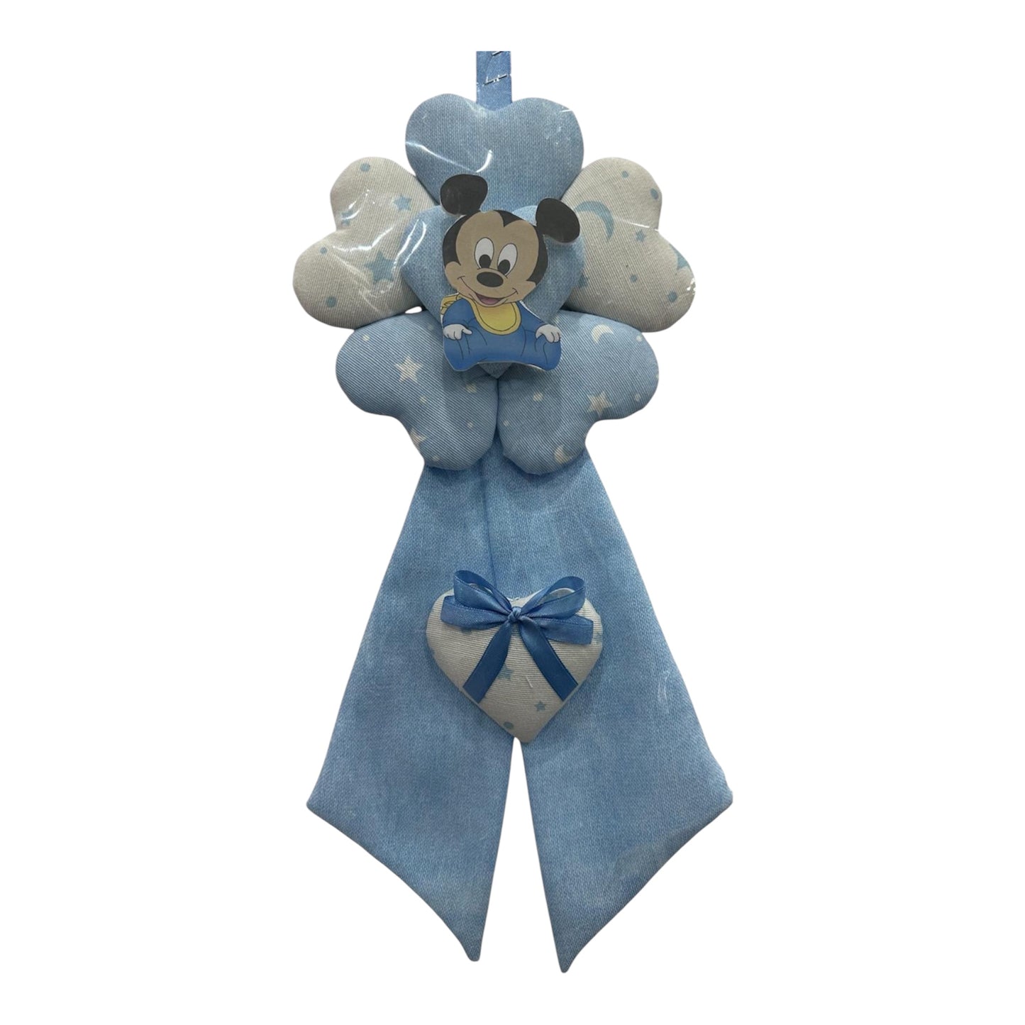Fiocco Nascita Topolino 75cm + Fuoriporta Topolino 40cm
