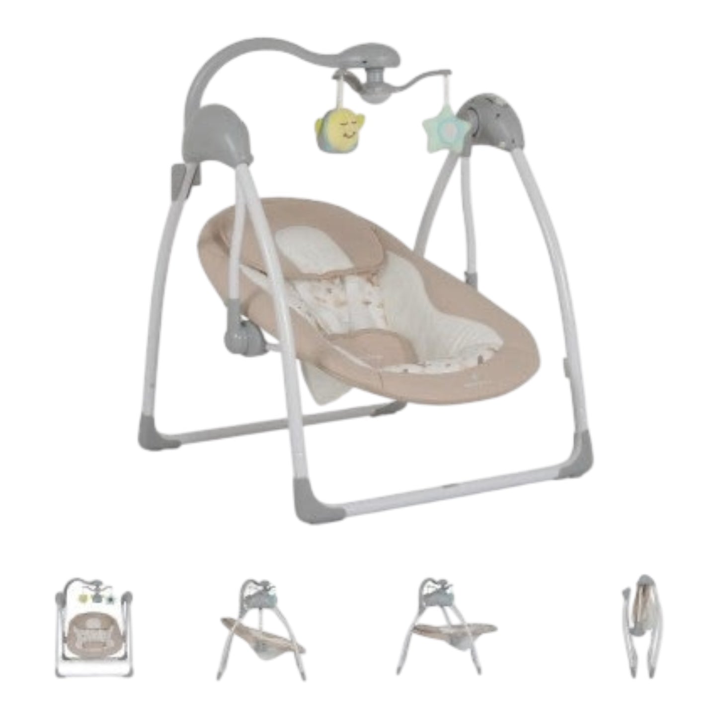Altalena Elettrica Cangaroo Jessica Beige