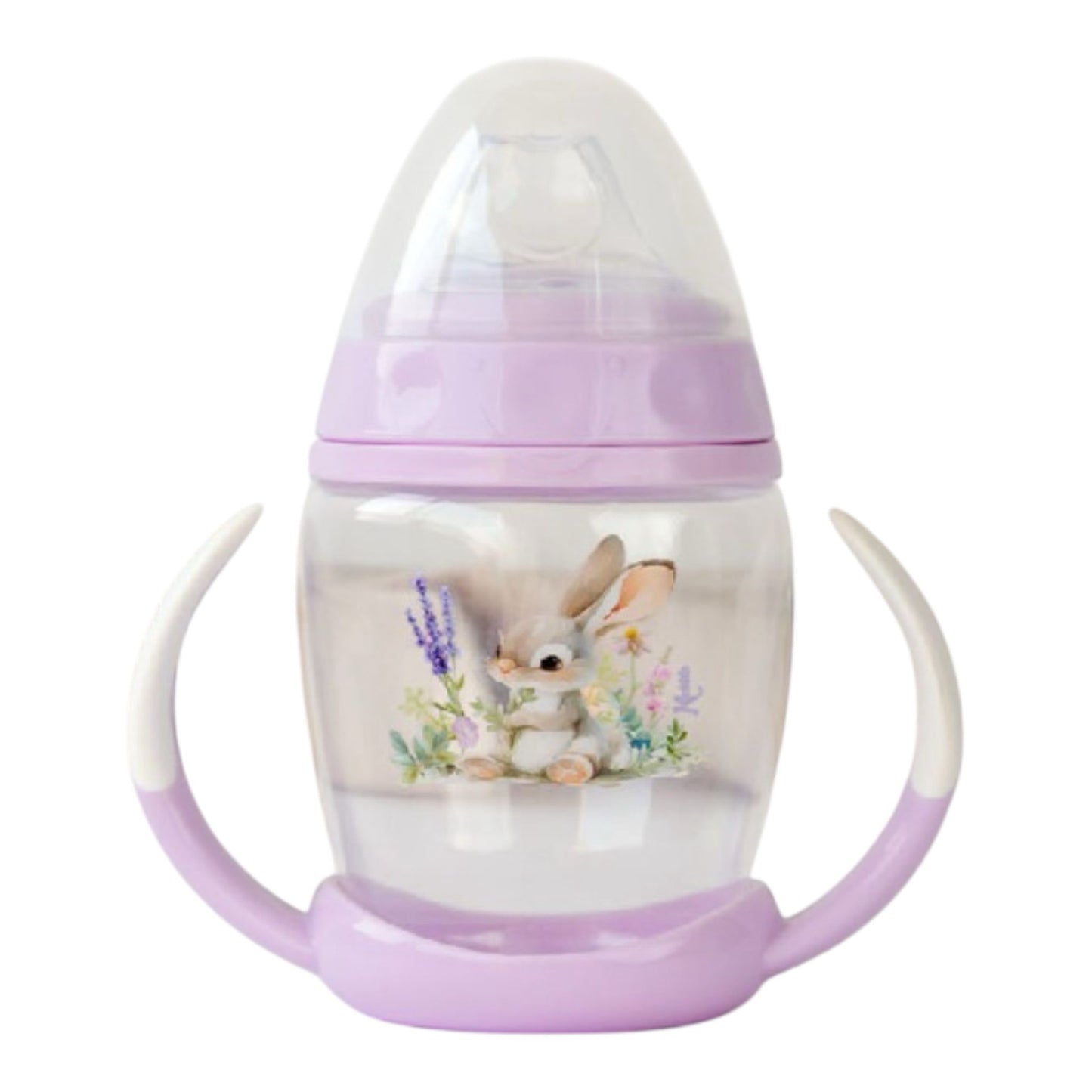 Tazza apprendimento step 1 coniglio lavanda