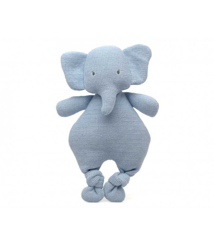 Peluche Elefante KioKids 33cm Azzurro