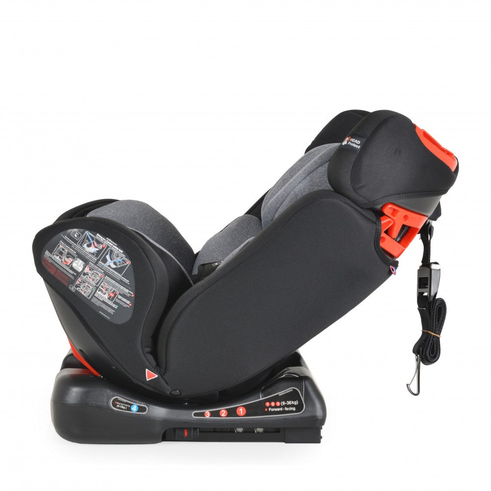 Seggiolino Auto Moni Dragon 0-36Kg Isofix Black Universale