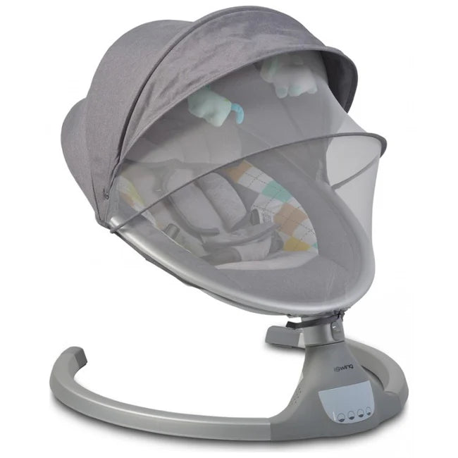 Altalena elettrica Cangaroo Iswing grigio scuro