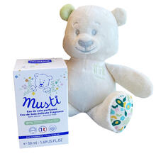 Cofanetto Mustela con Acqua di Colonia e Pupazzo