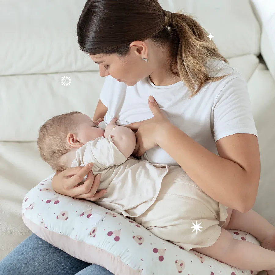 Cuscino per l'allattamento, Hug Baby ROSA