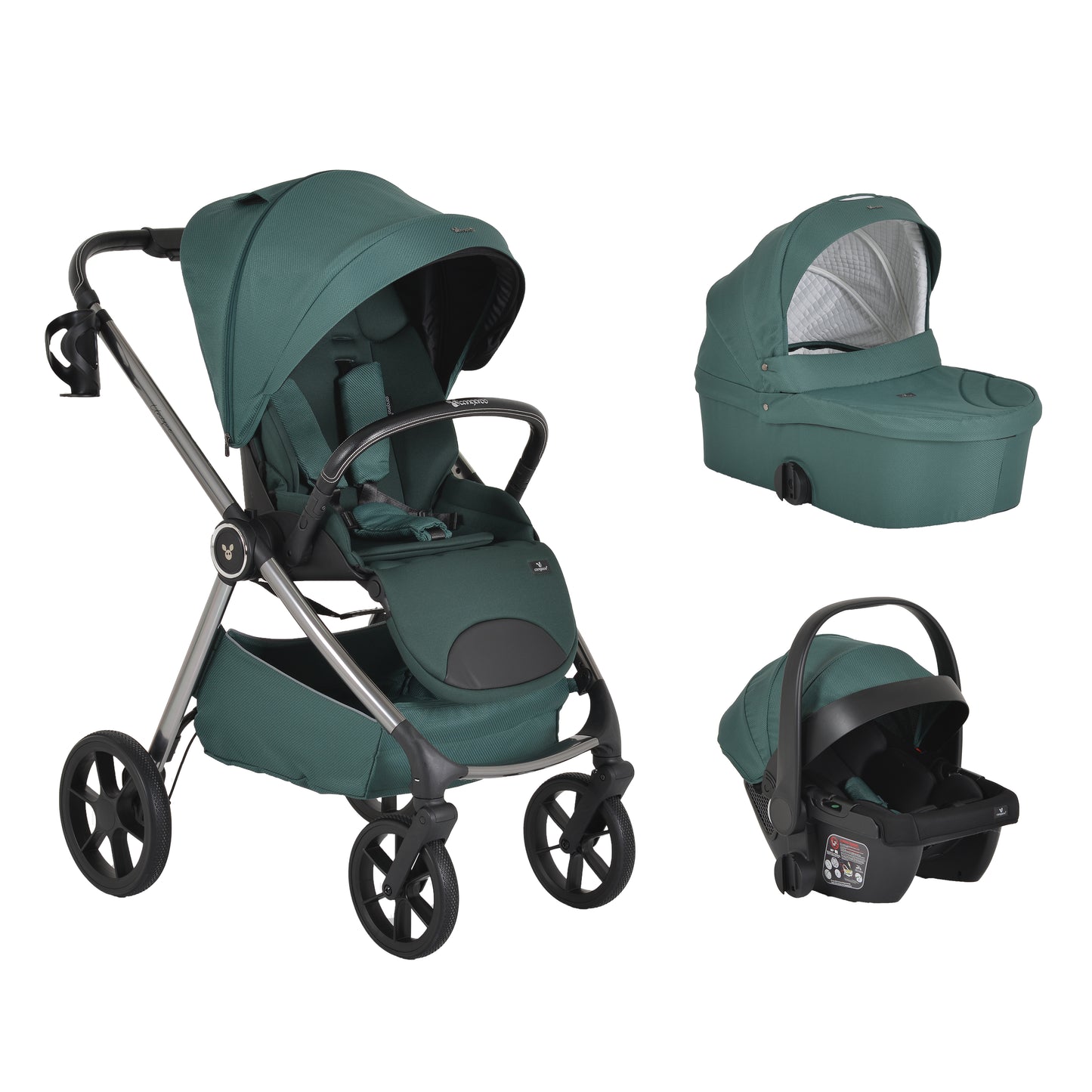 Trio Modulare Cangaroo Unique Verde