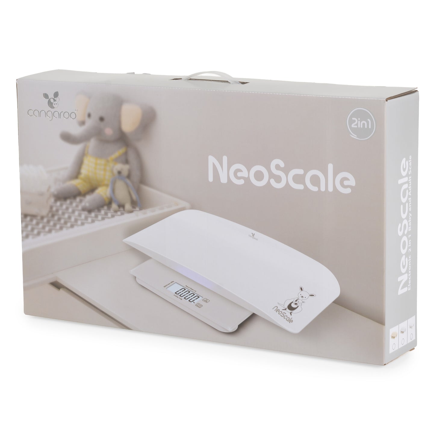 Bilancia elettronica 2 in 1 NeoScale bianca