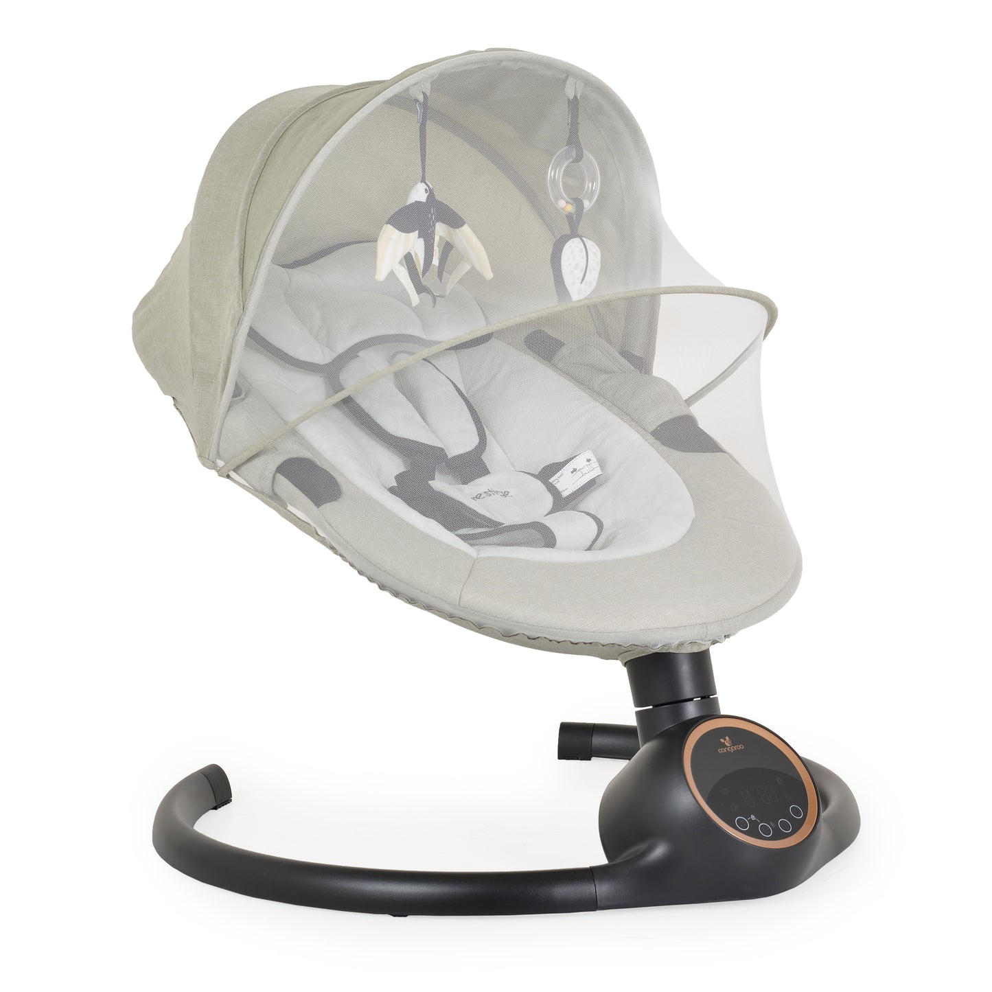 Altalena elettrica Cangaroo Prestige Grigio Chiaro