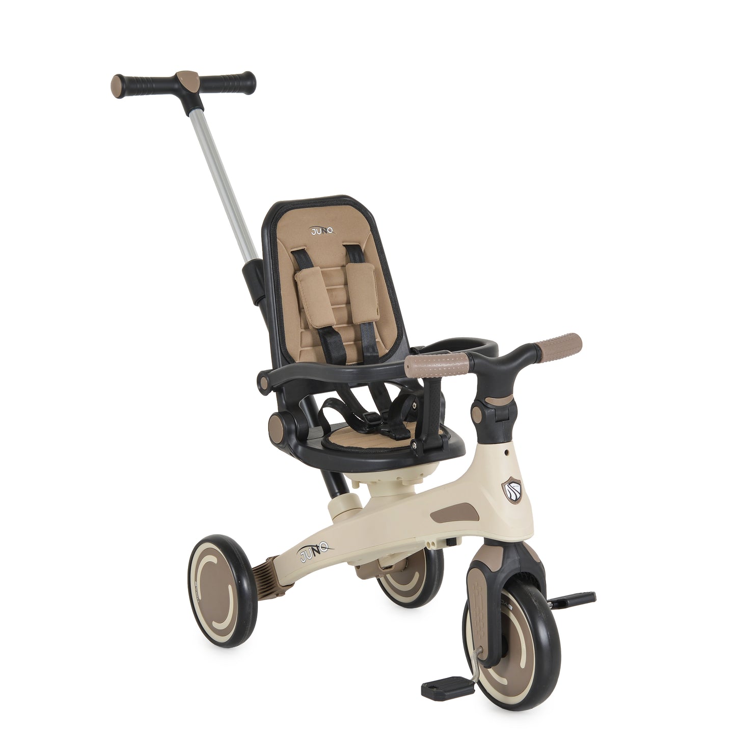 Triciclo Fronte Mamma/Fronte Strada Juno marrone