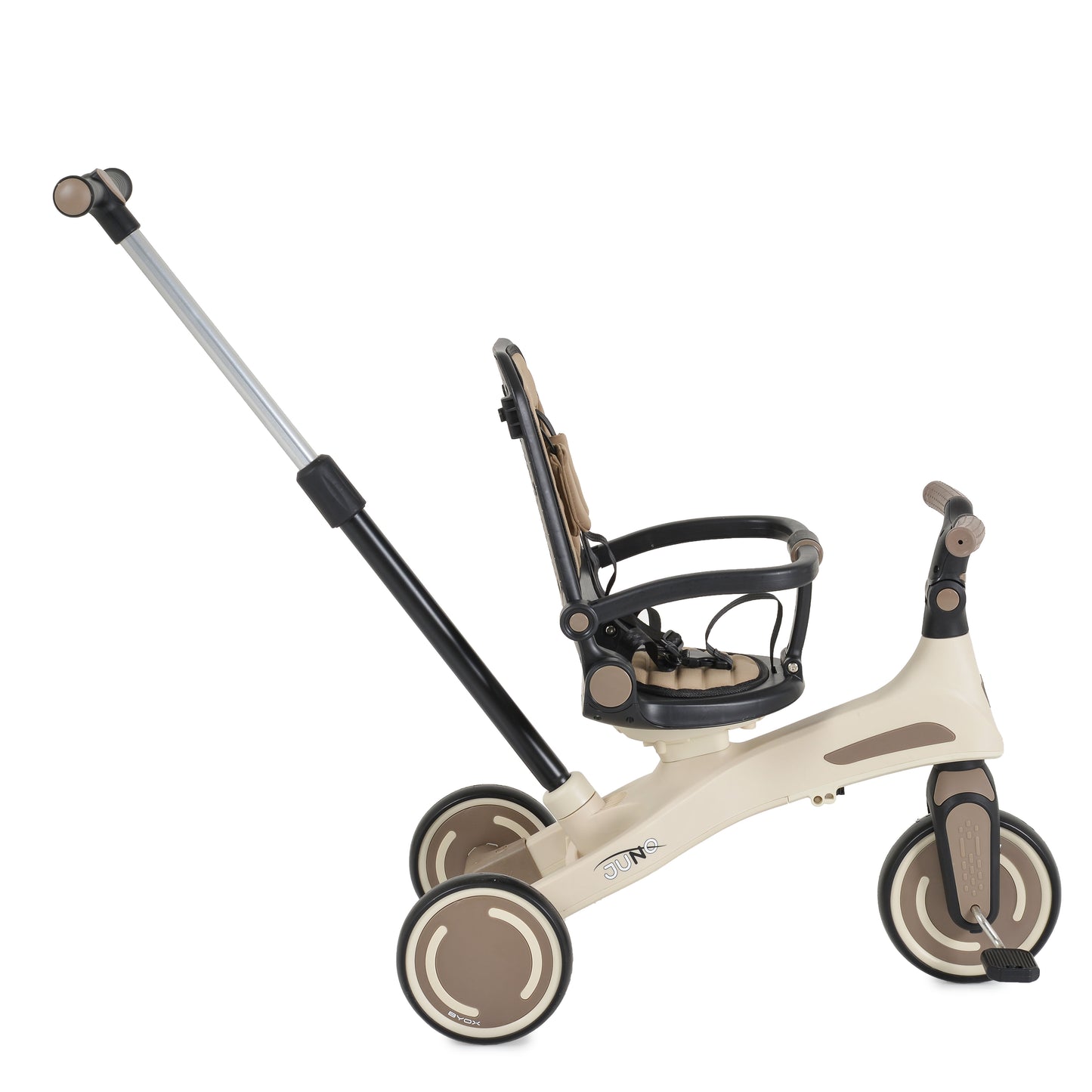 Triciclo Fronte Mamma/Fronte Strada Juno marrone