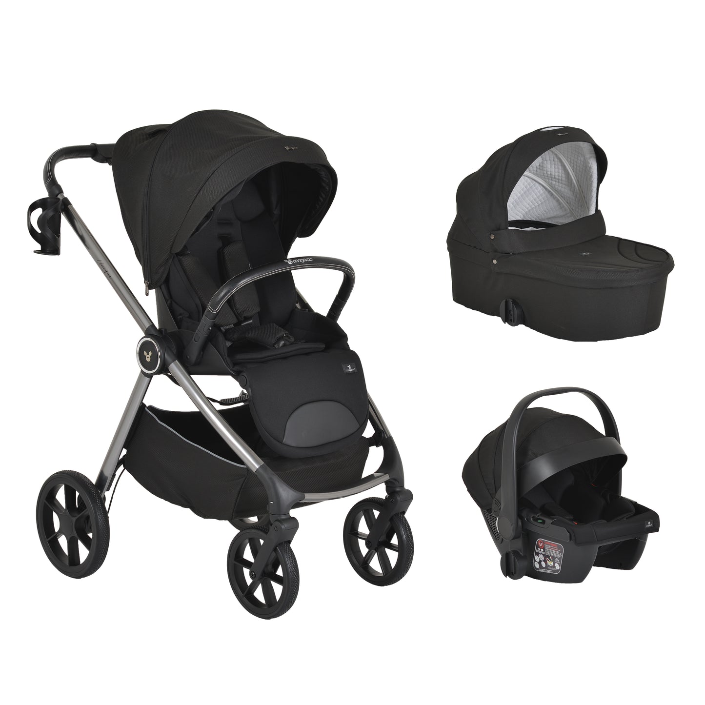 Trio Modulare Cangaroo Unique Nero