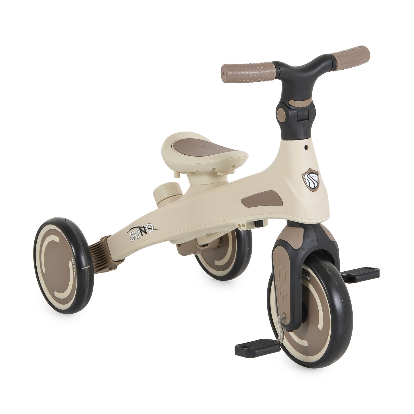 Triciclo Fronte Mamma/Fronte Strada Juno marrone