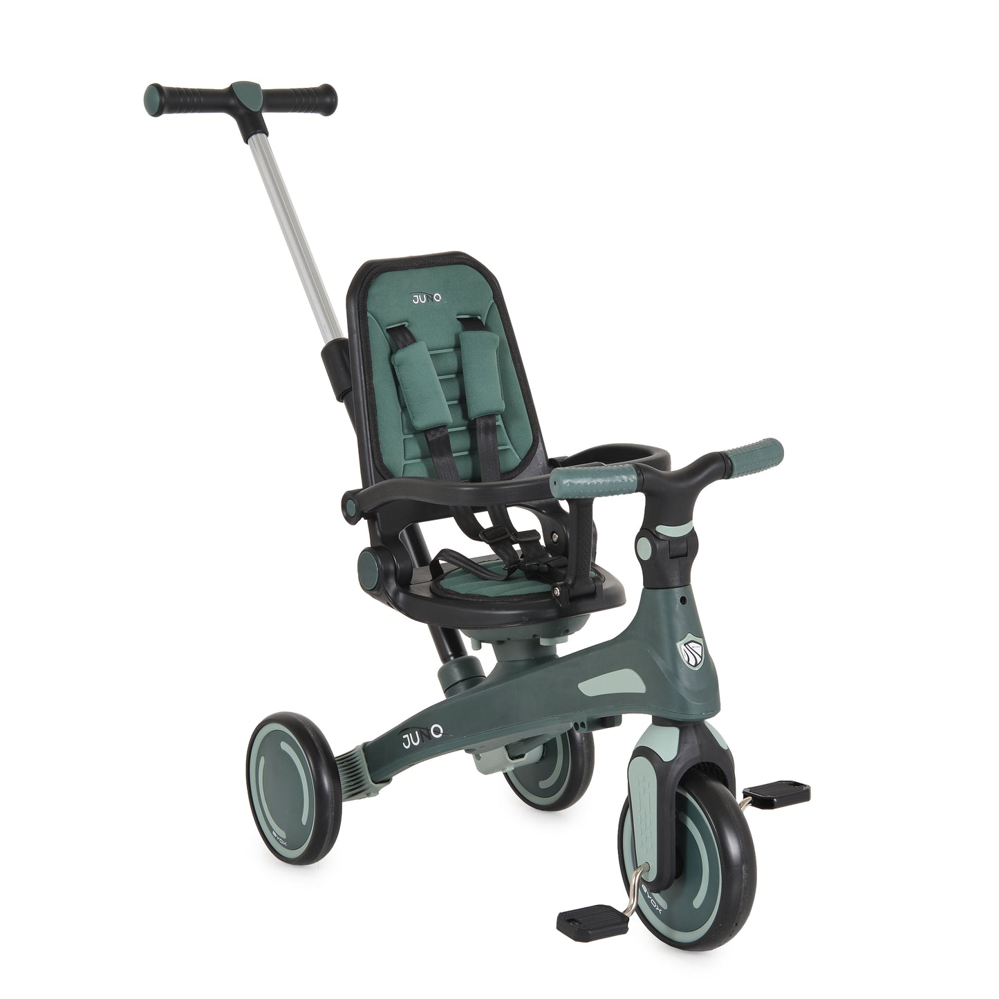 Triciclo Fronte Mamma/Fronte Strada Juno Verde