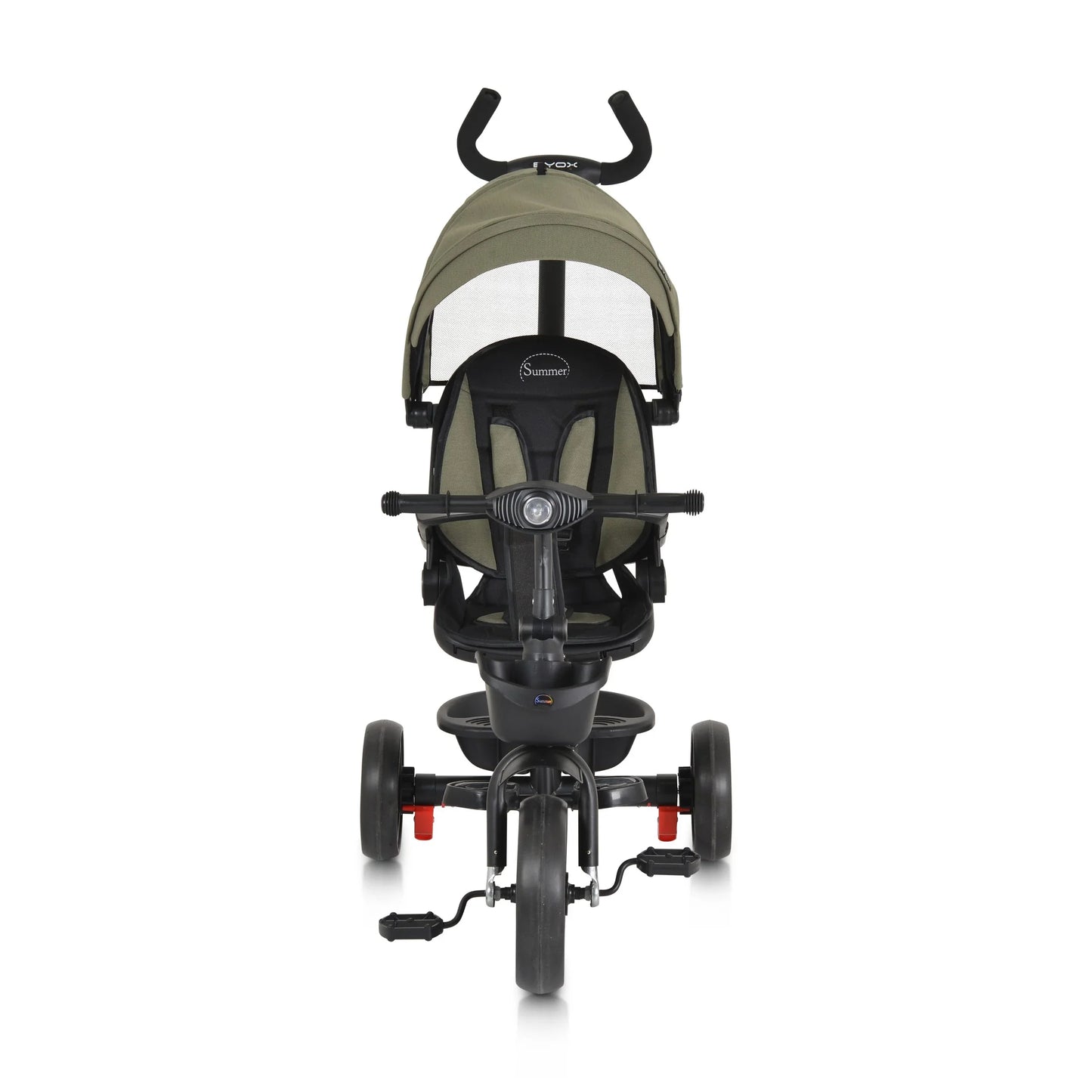 Triciclo Byox Summer fronte mamma/fronte strada green