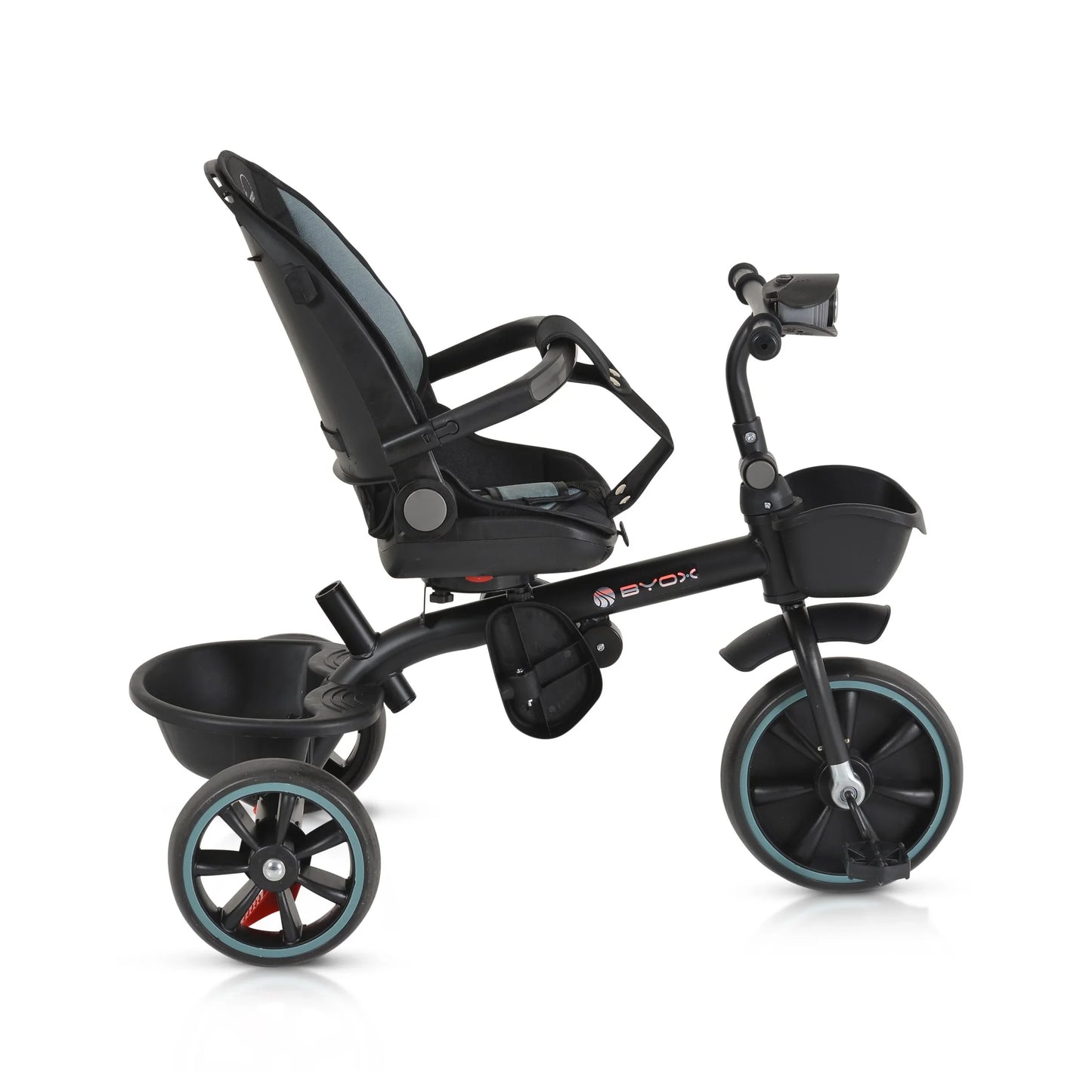 Triciclo Byox Summer fronte mamma/fronte strada azzurro