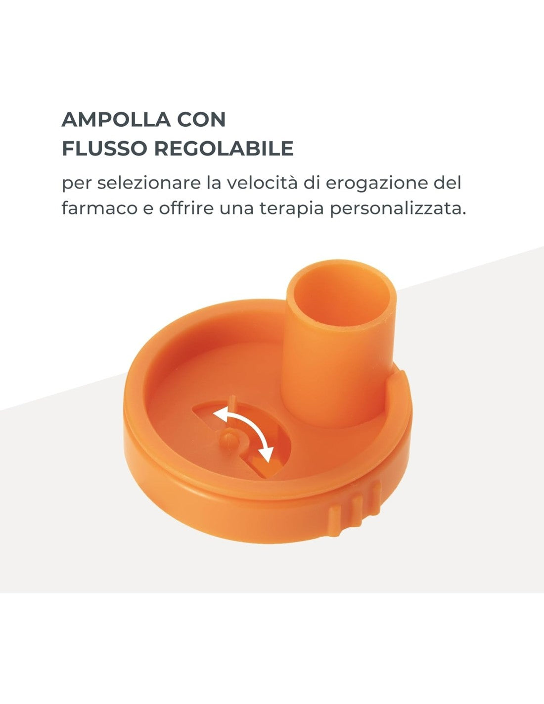 Aerosol Portatile Nuvita con Compressore a Pistone