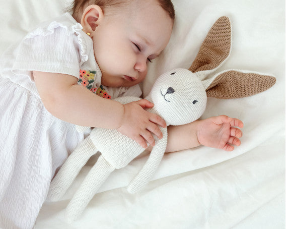 Peluche Coniglietto Gambalunga KioKids 30cm