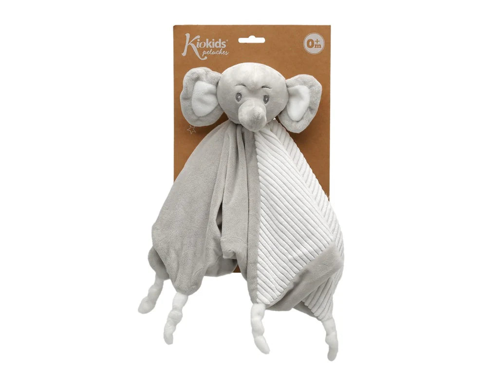 Peluche DouDou Elefante KioKids Grigio