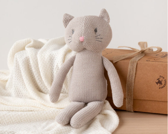 Peluche Gattino Gambalunga KioKids 30cm